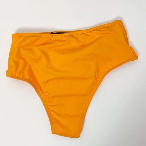 WeWoreWhat Riviera Bikini Bottom Orange - Picture 4 of 5